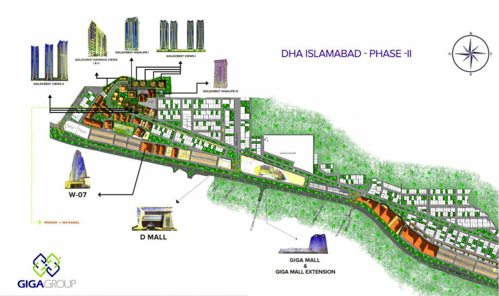 goldcrest view location map