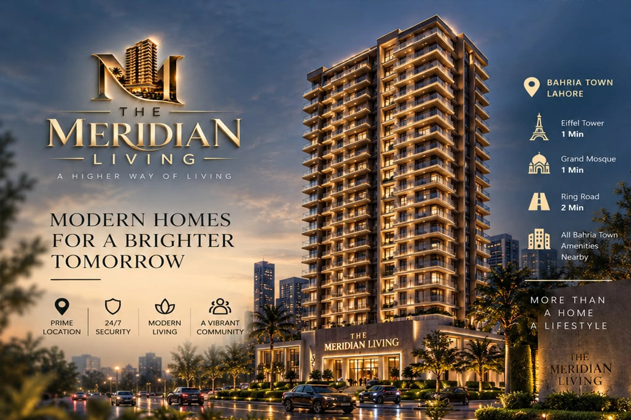 meridian living bahria town